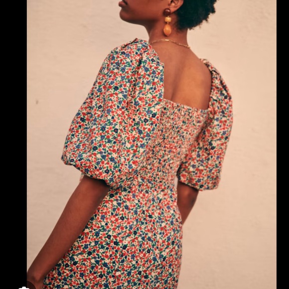 Sezane Alexandra Dress in Hanoi Print - Picture 3 of 15